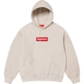 24fw box hoodie floral gray