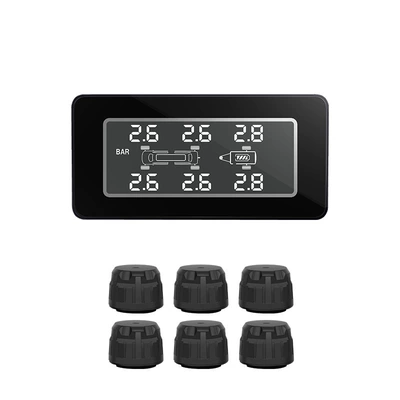 Careud T812 Cross-Border Smart Tire Pressure Monitoring System for 6-Wheel Business and Tourist Rvs Tpms (Tire pressure monitoring system) - external-sensor-wf