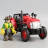 Madam of Farmer+round -headed alloy tractor [Red]