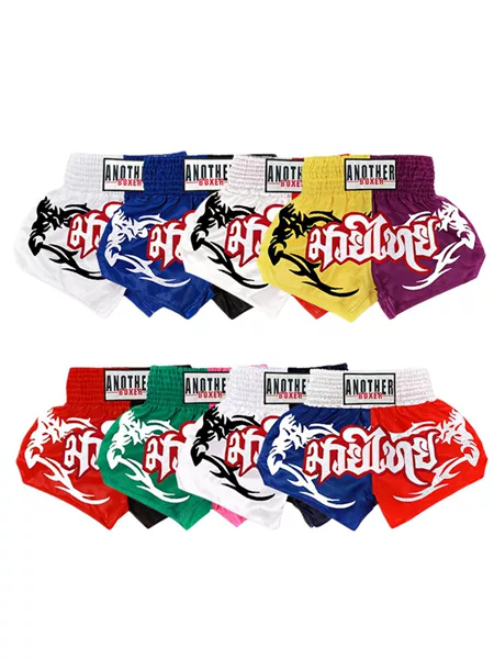 Muay Thai Shorts for Men and Women, Fighting Training Uniforms, Mma Sanda Pants, Free Fighting Boxing Fighting Uniforms, Adult and Children's Models