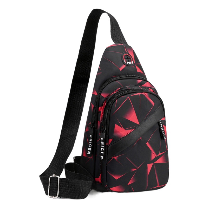 Pecho bolsa de fábrica de los hombres al por mayor nueva moda estilo coreano bolsa de mensajero ligero deportes al aire libre ocio pareja bolso de hombro