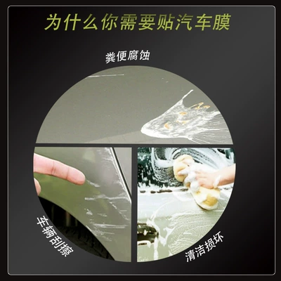 Car paint protective film: jacket full car paint
