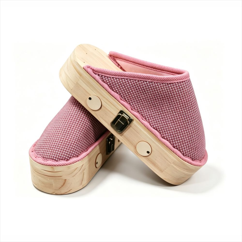 Moxa Warming Boot Wooden Moxibustion Shoe with Ai Ye Moxa Stick for Foot Sole Heat Therapy 800g preparation