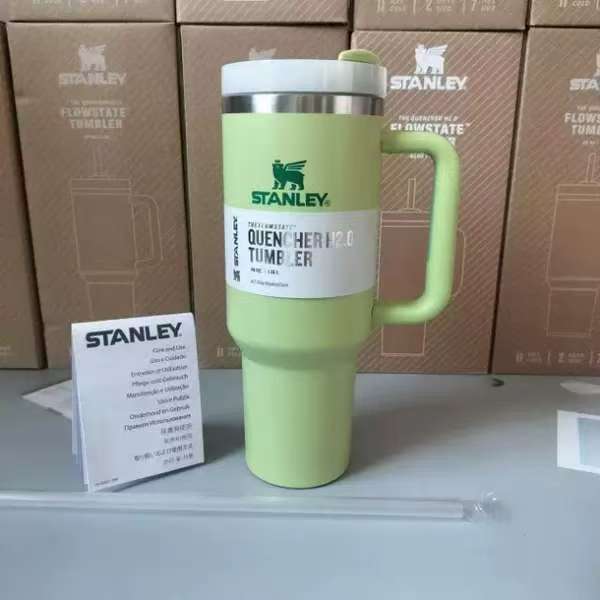 新品 スタンレー STANLEY 第2世代 40oz ハンドル ステンレス製 保温保冷カーカップ - 高品質ヘビーカップ|undefined