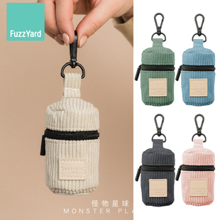 Fuzzyard Life Corduroy Dog Pickup Bag Walking Dog Pickup Pet Pickup Bag Going Out Fu Ziya