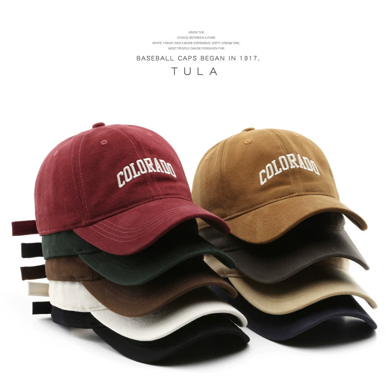 Бейсболка японского стиля для демисезона, ретро-путешественная спортивная с вышивкой