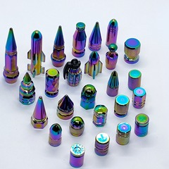 メーカー直販幻彩アルミニウム合金自動車タイヤバルブキャップシリーズバルブキャップ通用アメリカ式ねじ