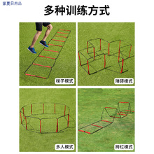 蝴蝶敏捷梯固定式跳格梯子儿童篮球足球协调体能训练绳梯