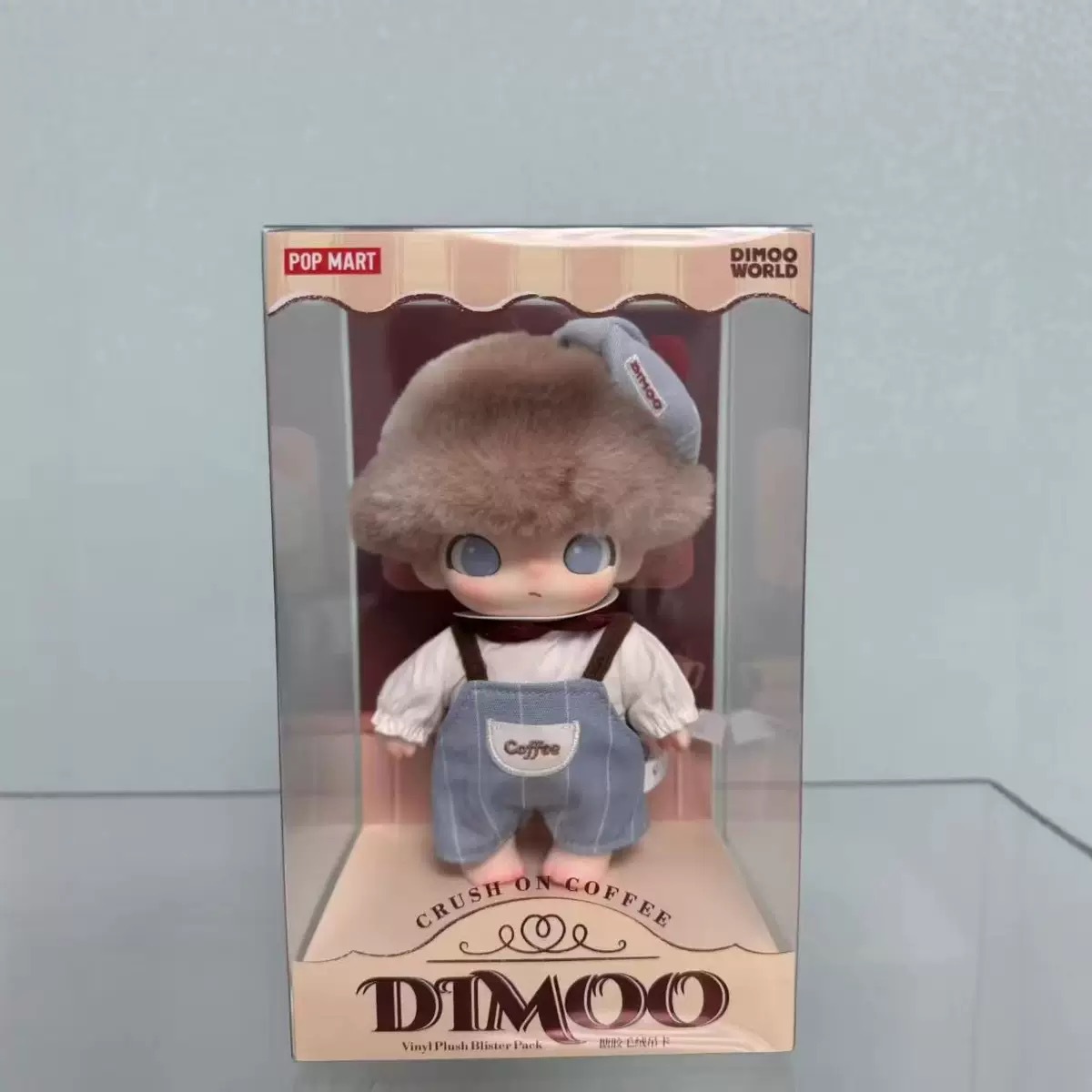 현물 고품질 DIMOO 심동 특조 시리즈 에나멜 모직 장난감 붐 놀이 주변 피규