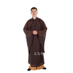 艺诚厂家直供金麒麟麻纱海青袈裟长褂短褂海清居士服僧服批发