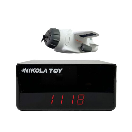 NIKOLATOY creative black technology magnetic suspension cute small aircraft blade movable new strange