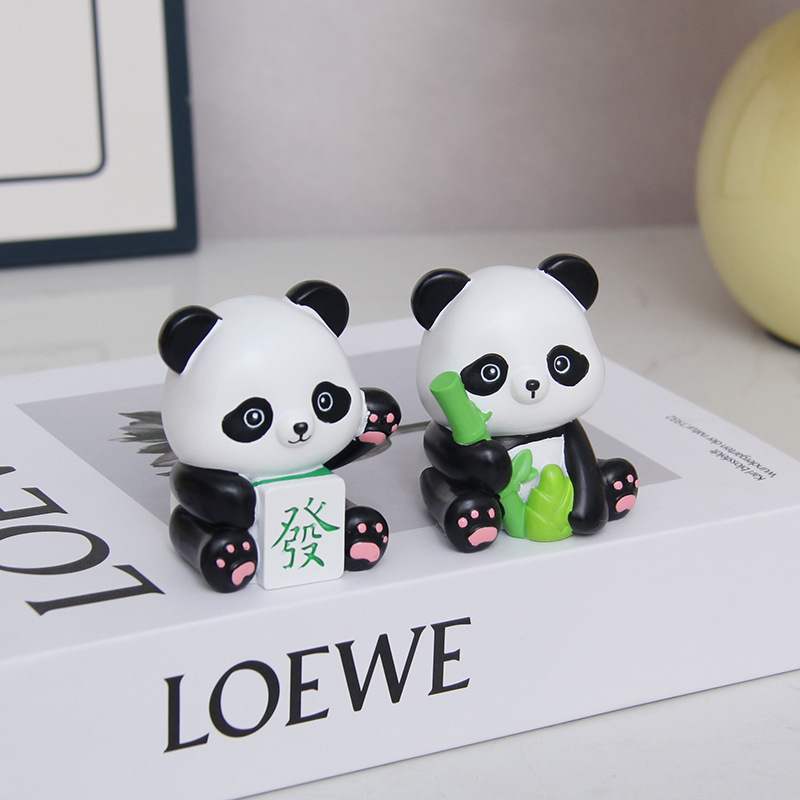 La véritable série de boîtes à l'aveugle de panda gras est mignonne