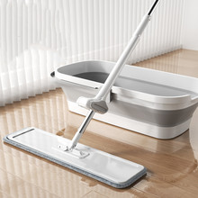 批发大号旋转免手洗平板拖把家用吸水 懒人 拖地神器拖布墩布