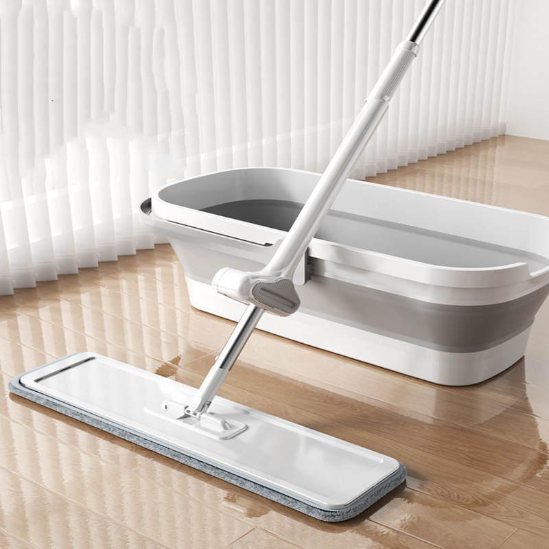 Wholesale Large Rotating Hand-free Flat Mop Household Water Absorbent Lazy Mop Mop Mop Wholesale Large Rotating Hand-free Flat Mop Household Water Absorbent Lazy Mop Mop Mop