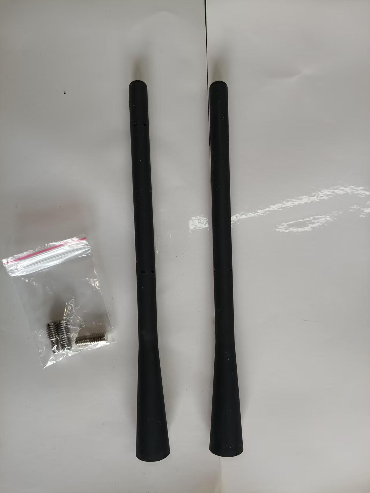 Manufacturer wholesale universal short antenna 3 6.5 9CM 2.5 3.5 7inch with 3 screws for car antenna