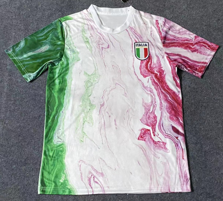 2425 Camiseta de fútbol de local y visitante transfronteriza italiana Edición especial Serie de camisetas Suministro directo de fábrica Edición conjunta