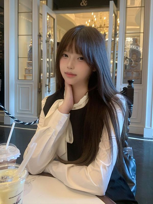 法式系带小香风长袖秋季连衣裙女装千金风假两件衬衫收腰百褶短裙|undefined