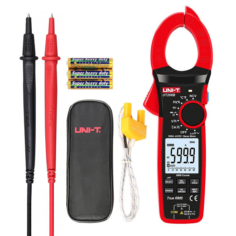 UNI-T UT208B True Effective Digital Clamp Método