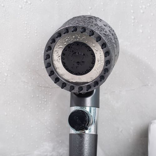 Dai Sheng Turbo Boost Hair Dryer Style Massage Shower Head Handheld Showerhead Filter Three-Setting Household Bathroom Shower Head