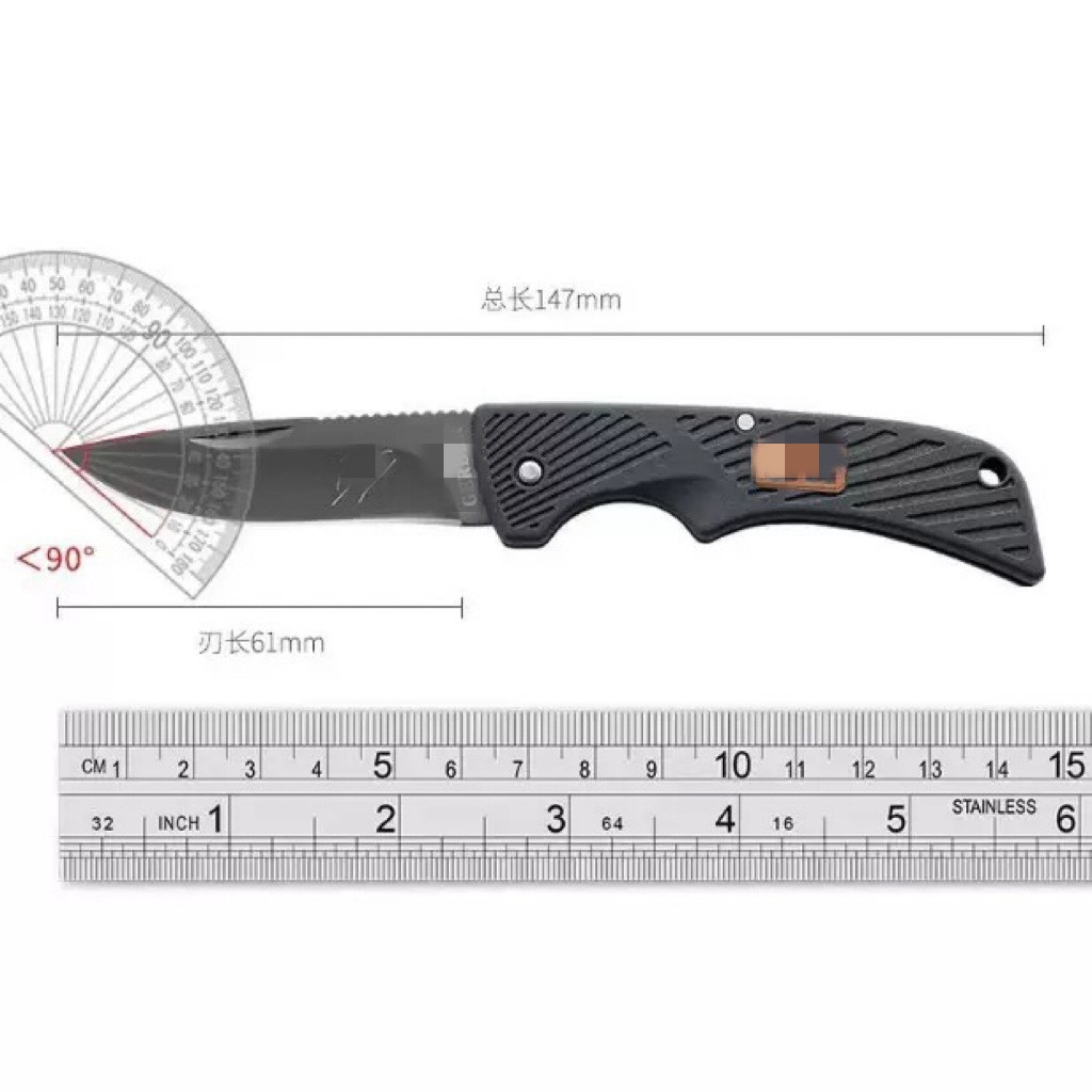 Bell Bg Folding Knife Gobo Folding Knife Outdoor Knife Self-Defense Knife Mini Pocket Knife Portable Military Knife Key Knife Fruit Knife