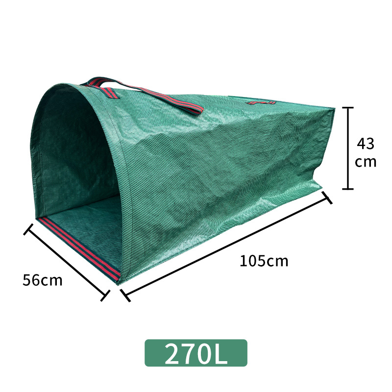 Bolsa extra grande y reforzada para recoger hojas, bolsa de basura impermeable de PP de forma cuadrada, bolsa de almacenamiento para jardinería y compostaje de ramas y hojas. image 31