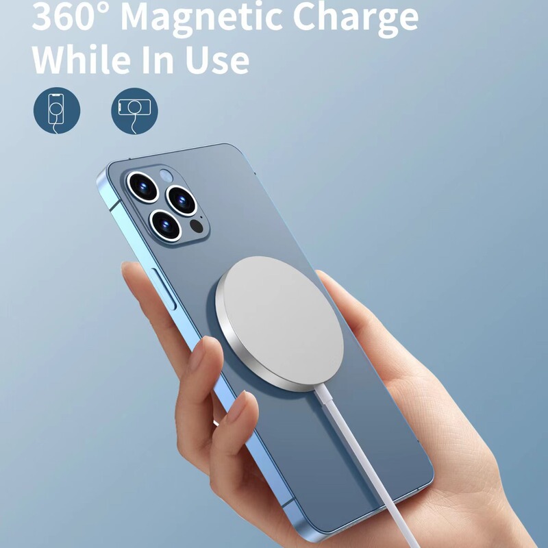Magsafe Strong Magnetic Desktop Wireless Charging Base Is Suitable for Apple Mobile Phones and Magnetic Mobile Phone Wireless Chargers Magsafe Strong Magnetic Desktop Wireless Charging Base Is Suitable for Apple Mobile Phones and Magnetic Mobile Phone Wireless Chargers