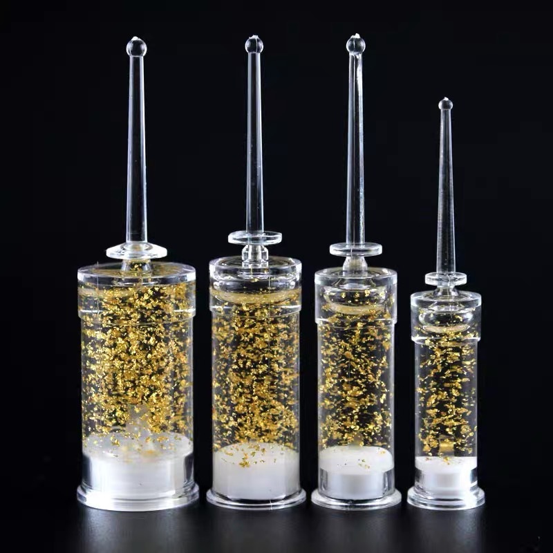 厂家直销大量现货1ml2ml3ml5ml梅花保鲜瓶精华液后推瓶包材宝塔瓶|undefined