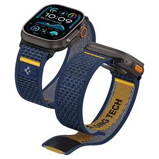 Suitable for Korean Spigen Apple iwatch new canvas strap sports metal head 44/46/49 strap 45