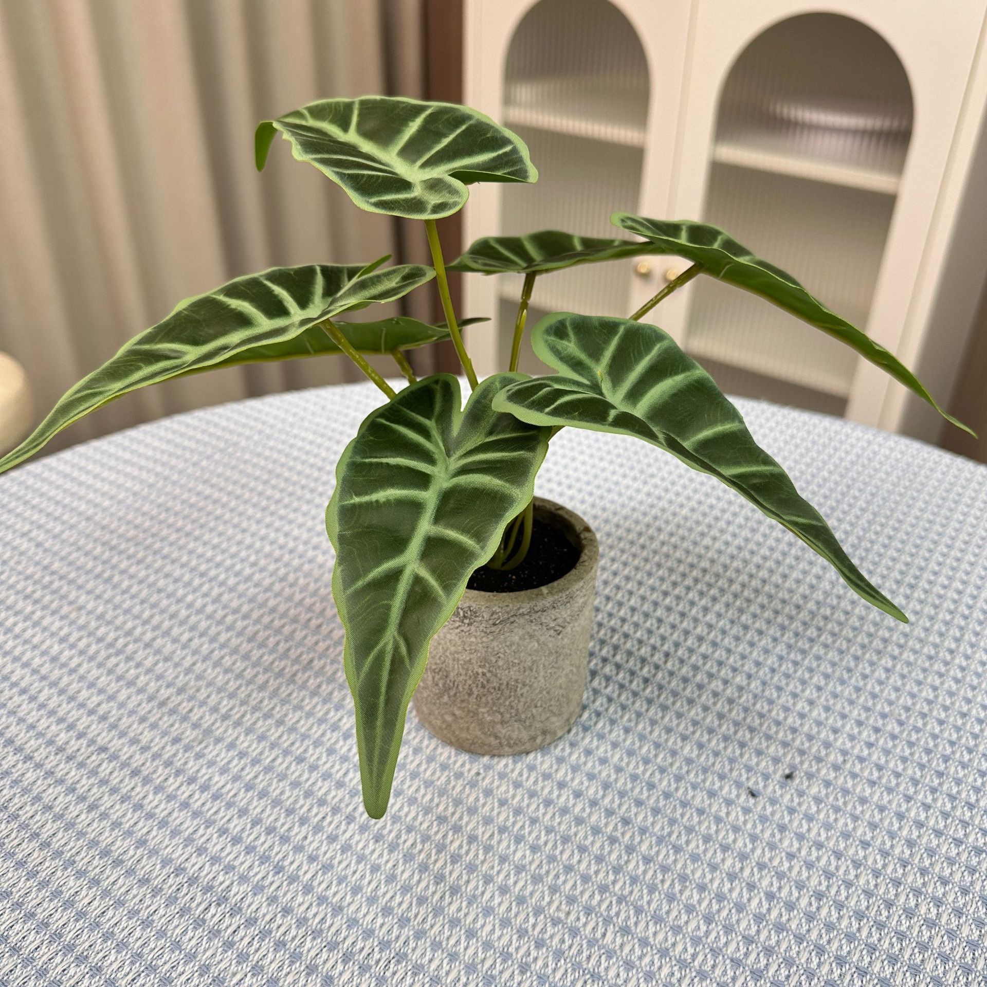 Gran planta de simulación nórdica, sala de estar de plátano para viajeros, plantas verdes falsas, plantas en macetas, ventanas para el hogar, decoración de paisajes, plantas verdes de simulación