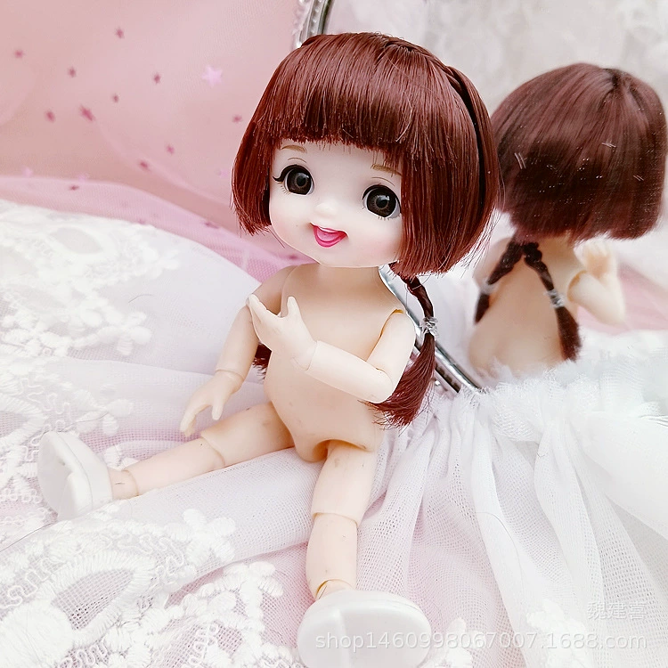 Семейная кукла Барби, маленькая игрушка для принцессы с аксессуарами, 16 см