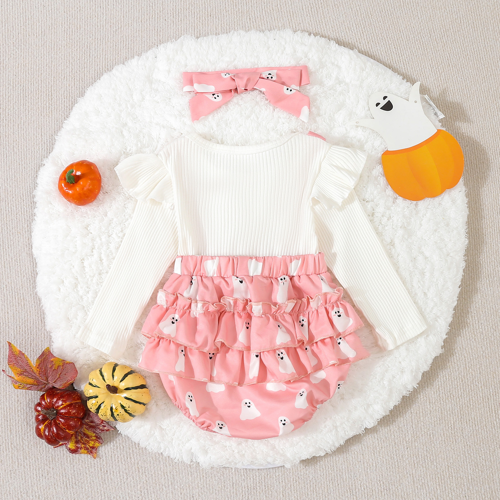 Abbigliamento per bambini, vestiti lunghi da arrampicata alla moda per neonati e bambini piccoli, set per neonati di Halloween_voghion.com