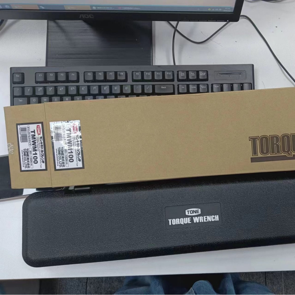 日本TONE前田 活动扭力开口扳手TMWM100