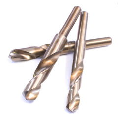 HSS6542 fully ground cobalt-containing twist drill 1/2 small shank drill bit reduced equal shank drill stainless steel mold steel plate drill tip