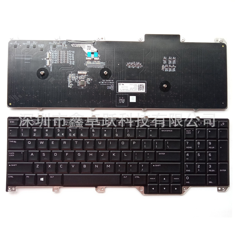 US applicable to Dell alien M14X M17 M18 M11 R1 R2 R3 R4 notebook keyboard