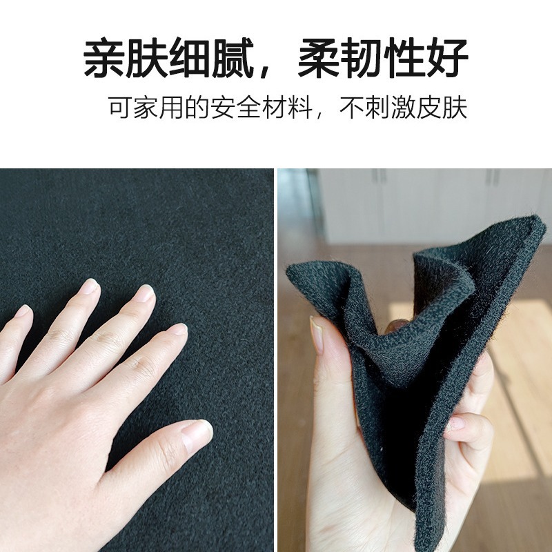 厂家直供防火垫高铁座椅夹层防火棉预氧丝阻燃毛毡汽车碳纤维毛毡