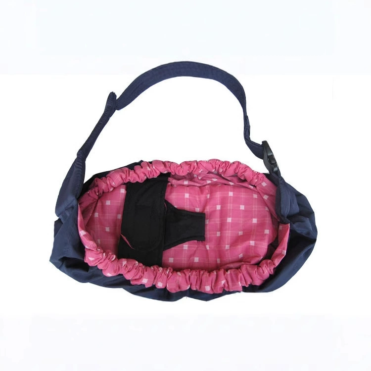 Baby Sling Feeding Bag, Cotton Backpack Milk Storage Pouch, Breathable Newborn Carrier 0–6M