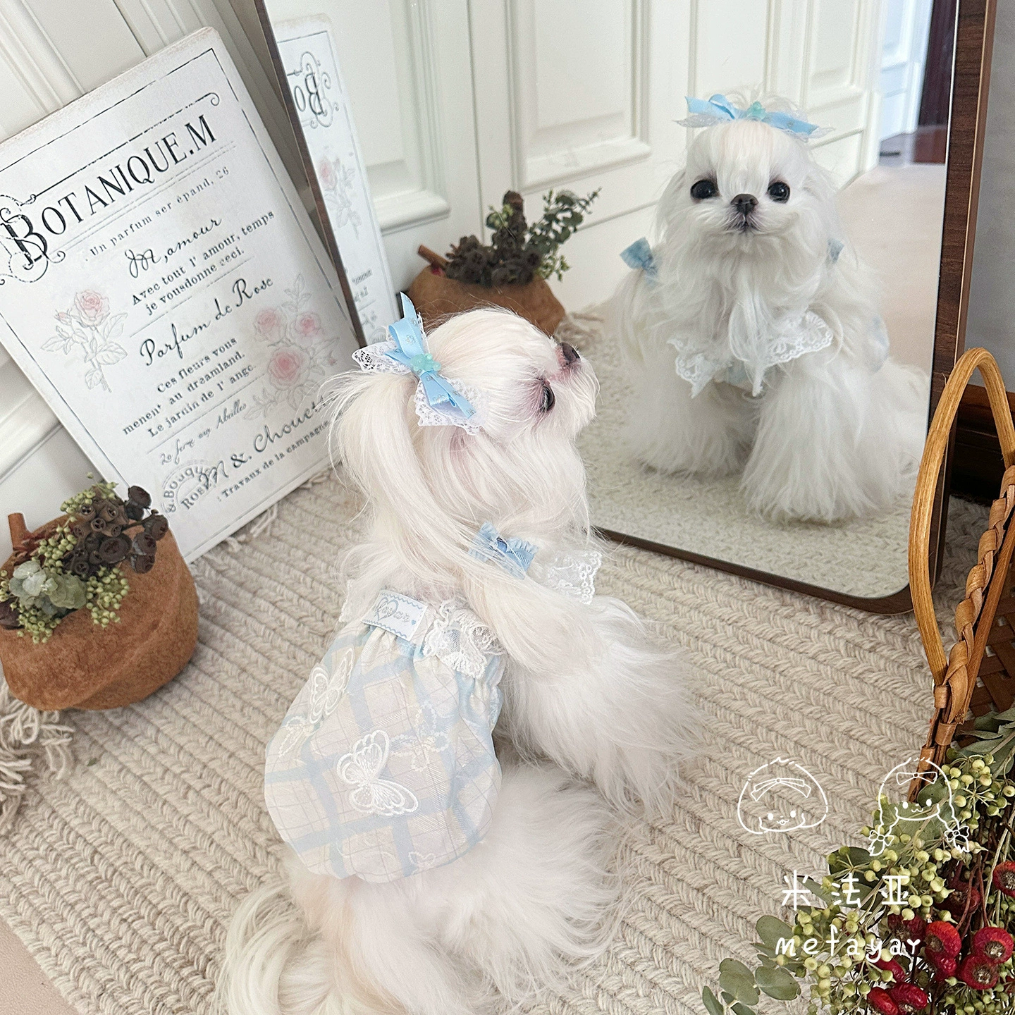 Mifaya одежда для кошек и собак, летняя легкая и дышащая молочная пена с защитой от солнца и отпугивателем комаров, кружевная юбка с летающими рукавами и тыквой