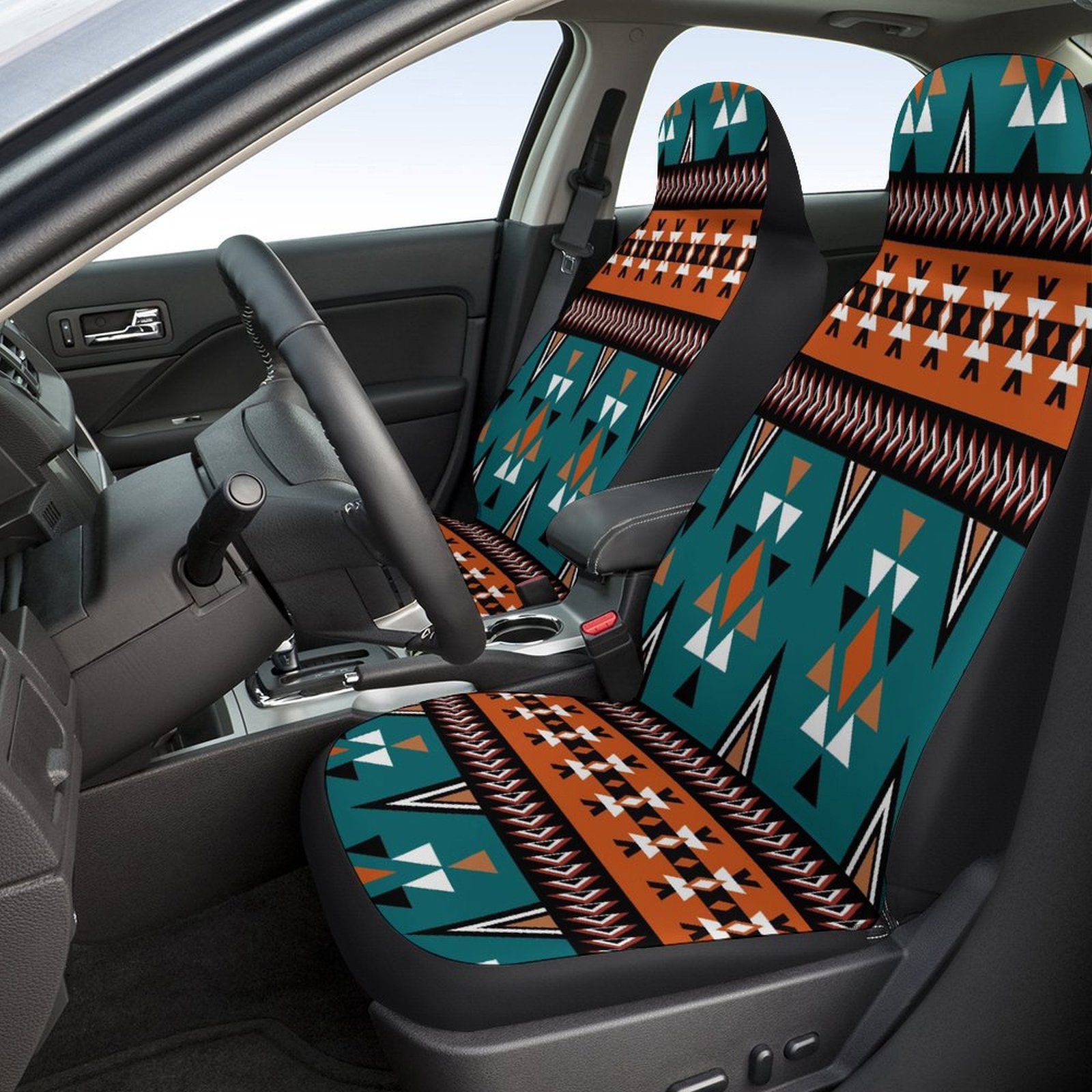Cross-Border Retro Bohemian Style Universal Car Seat Covers