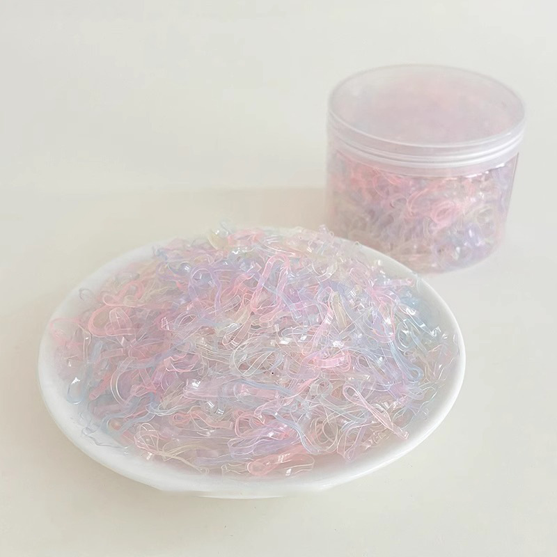 Anchamiento y espesamiento de la banda de goma para fortalecer la cuerda de la cabeza una vez atada cubierta de cuero para el cabello anillo para el cabello latas para la mujer al por mayor