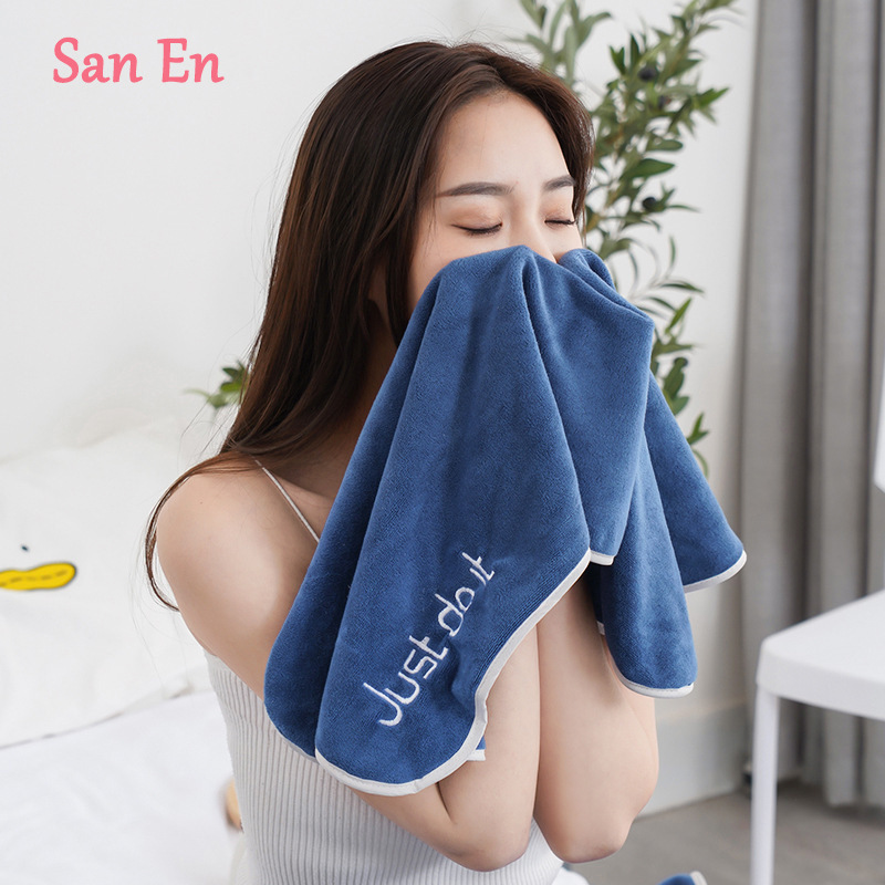 Ultra-fine fiber youth towel absorbent lint-free factory wholesale hair drying towel face towel