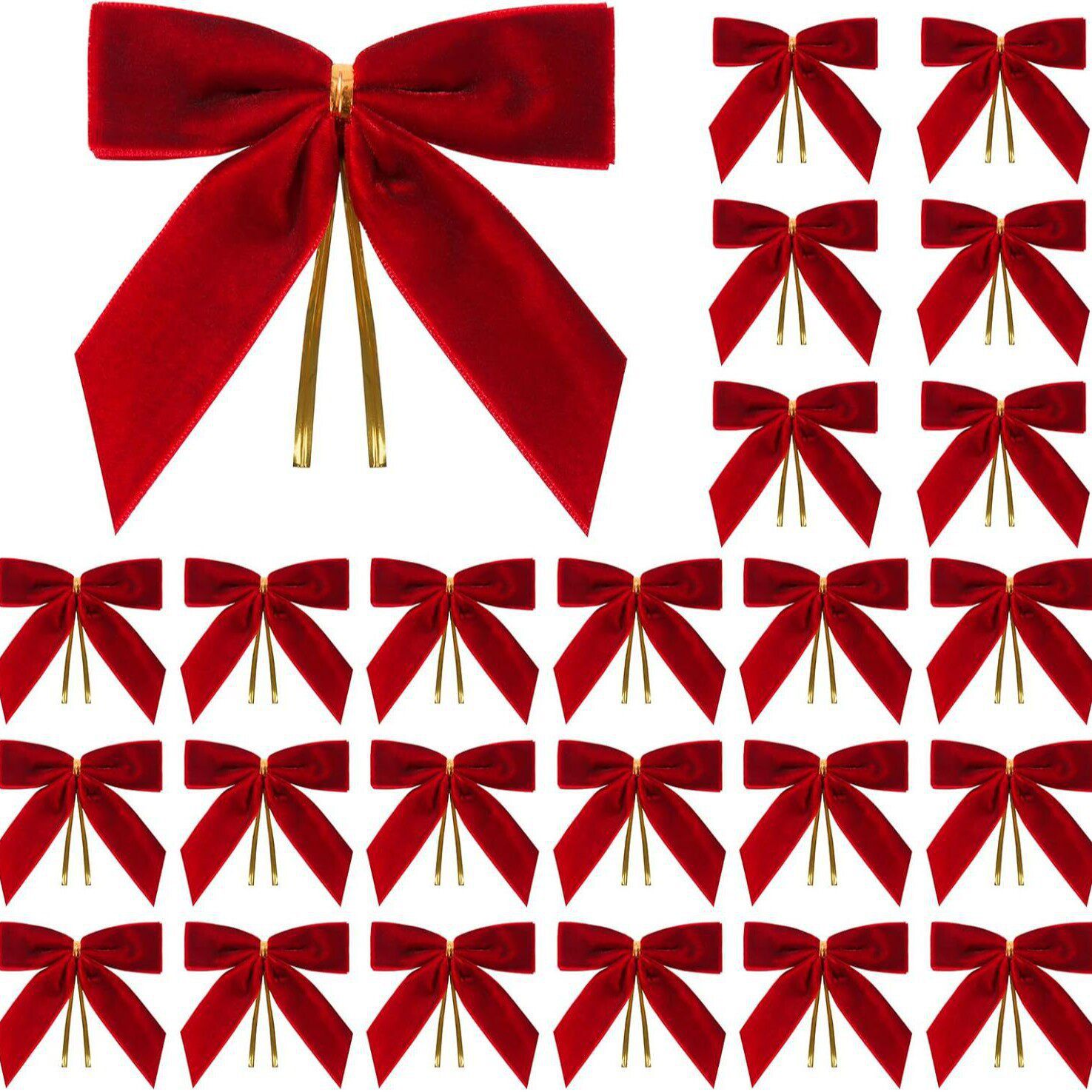 Velvet Christmas wreath bow decoration Christmas New Year holiday…