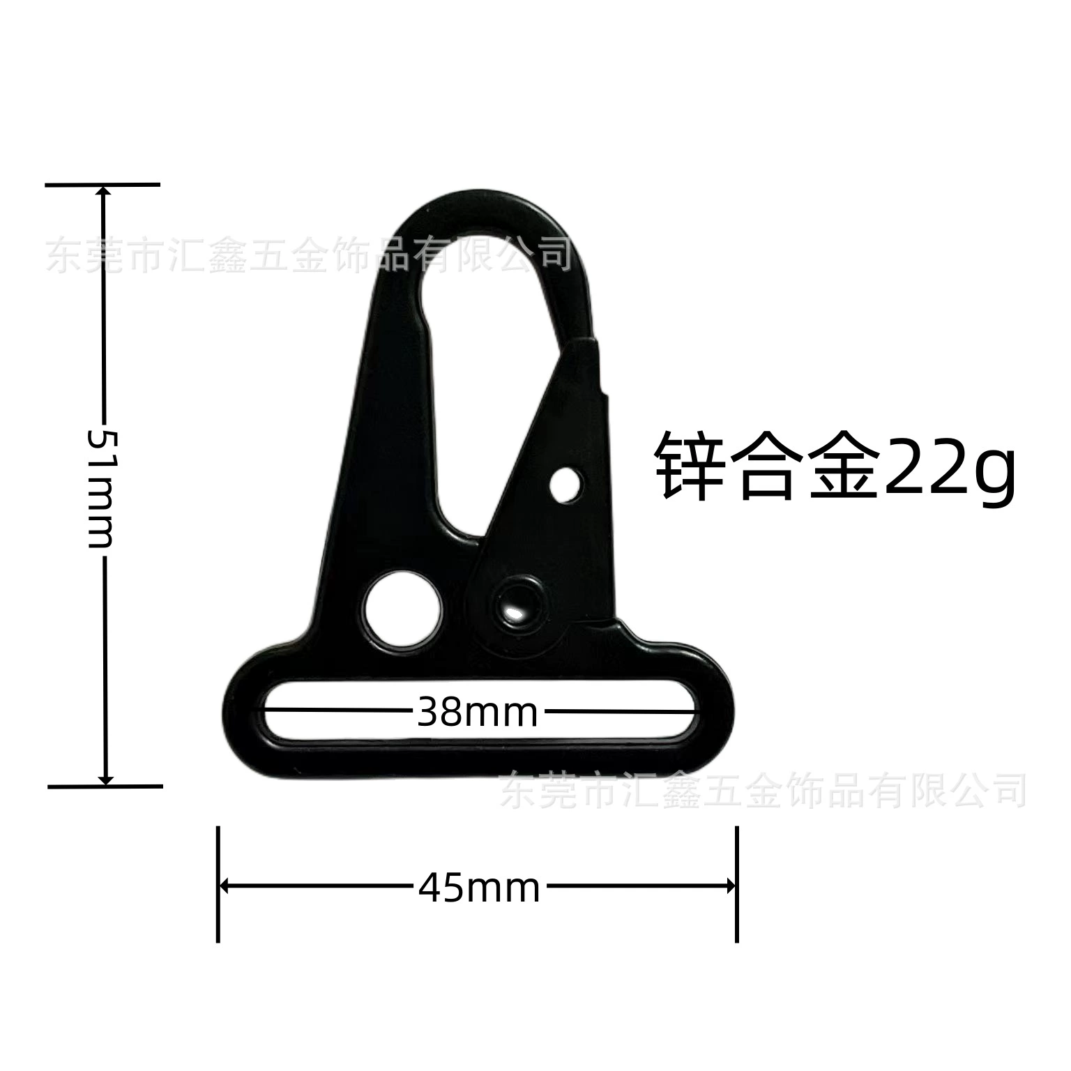 Металлический чёрный аксессуар для дорожной сумки, брелок