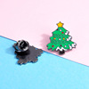 Christmas brooch suitable for men and women, protective underware, cartoon cute pin, badge