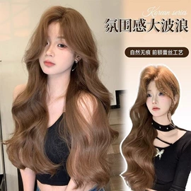假发长卷发;长直发假发;假发马尾
