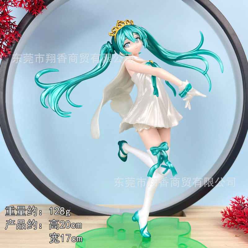 包邮灰姑娘初音手办睡美人长发洛天依公主水手服摆件批发代发|undefined