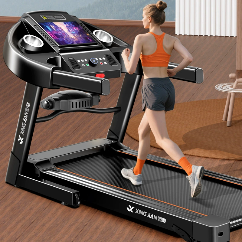 [Бесступенчатое регулирование скорости] Домашняя беговая дорожка, тренажер для ходьбы, бесшумный домашний фитнес-оборудование для похудения, завод по производству оборудования для похудения