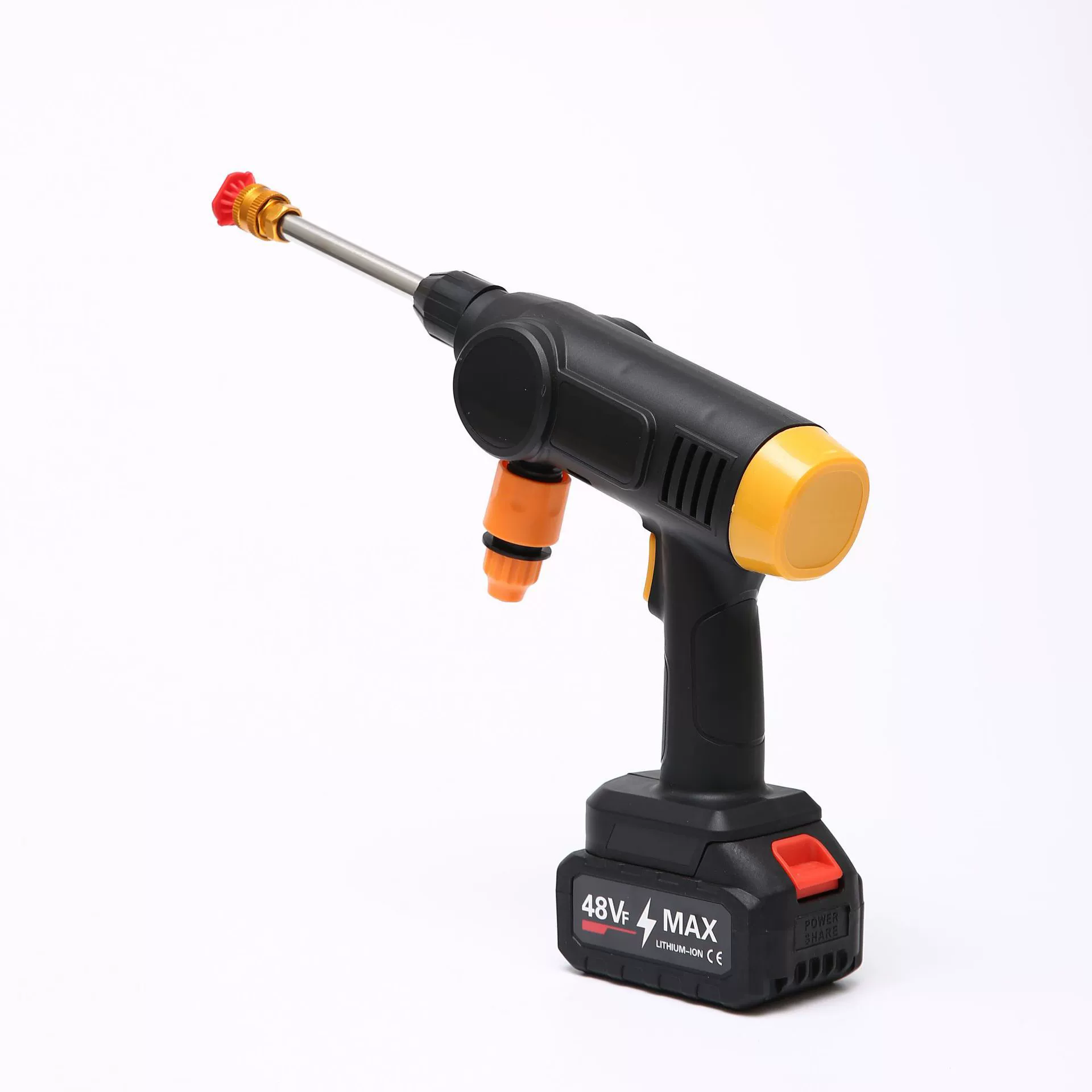 Портативная беспроводная мойка для автомобилей с литиевой батареей, мощная бытовая чистящая машина, водяной пистолет, автомобильная мойка с литиевой батареей