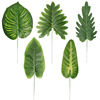 Cross -border simulation single -piece leaf wholesale beauty banana watermelon leaf spring rain leaf plant wall wedding flower arrangement decorative leaves