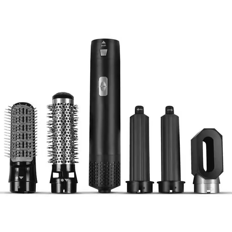 クロスボーダー热い贩売6イン1カーラーヘアカーラー热风コームスタイリング大波巻きストレートヘア両用美髪スタイリング器|undefined