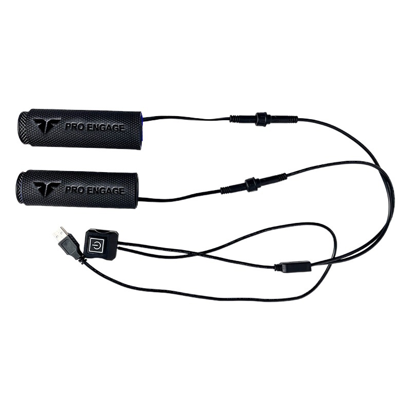 Chase motocicleta coche eléctrico calefacción eléctrica manija cubierta Velcro calefacción eléctrica manija cubierta 12V impermeable otoño e invierno cálido